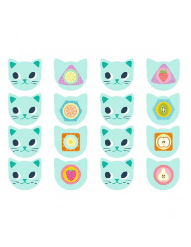 Dinette Chats gourmands - Djeco Dinette Chats gourmands - Djeco