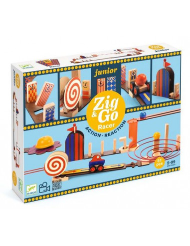 Zig & Go junior Racer 51 pièces - Djeco