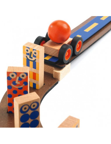 Zig & Go junior Racer 51 pièces - Djeco Zig & Go junior Racer 51 pièces - Djeco