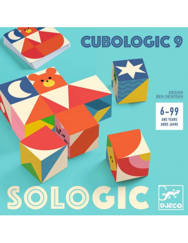 Cubologic 9 Sologic - Djeco Cubologic 9 Sologic - Djeco