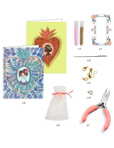 Bijoux duo bracelets Miyuki et Coeurs... Bijoux duo bracelets Miyuki et Coeurs...