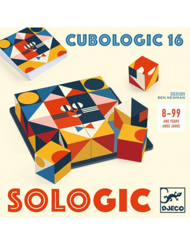 Cubologic 16 Sologic - Djeco Cubologic 16 Sologic - Djeco