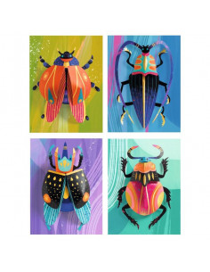 Tableaux 3D Paper bugs - Djeco 2
