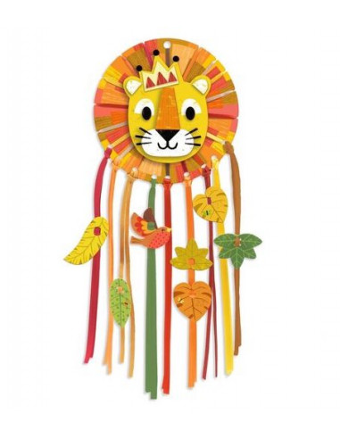 Attrape-rêve à créer Petit lion - Do... Attrape-rêve à créer Petit lion - Do...