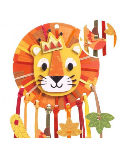 Attrape-rêve à créer Petit lion - Do... Attrape-rêve à créer Petit lion - Do...