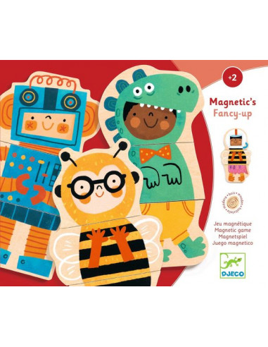 Jeu magnétique Fancy-up - Djeco Jeu magnétique Fancy-up - Djeco