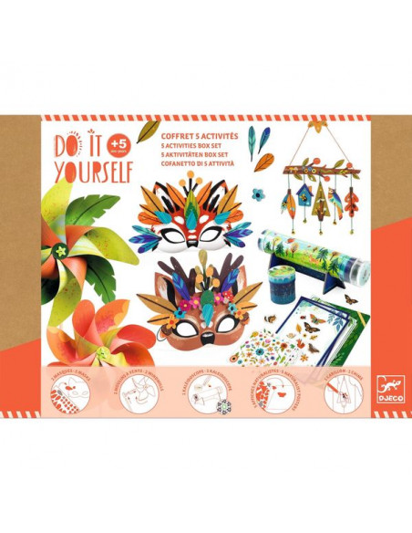 Coffret 5 activités Nature - Do it Yourself Djeco