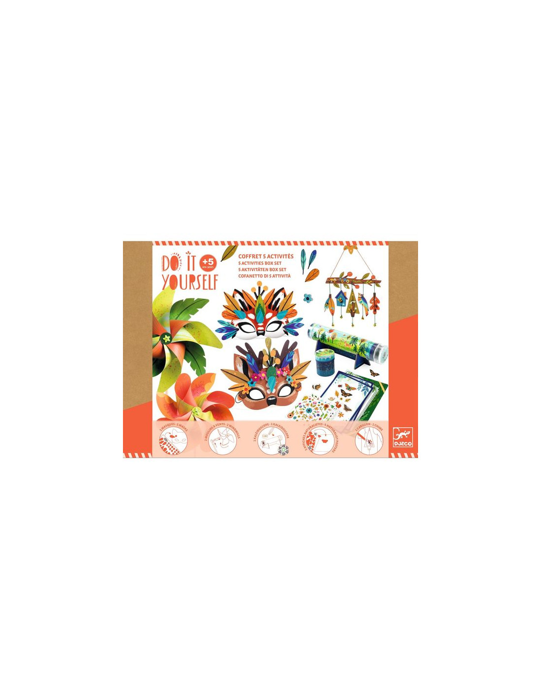 Coffret 5 activités Nature - Do it Yourself Djeco