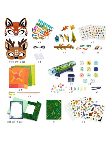 Coffret 5 activités Nature - Do it... Coffret 5 activités Nature - Do it...