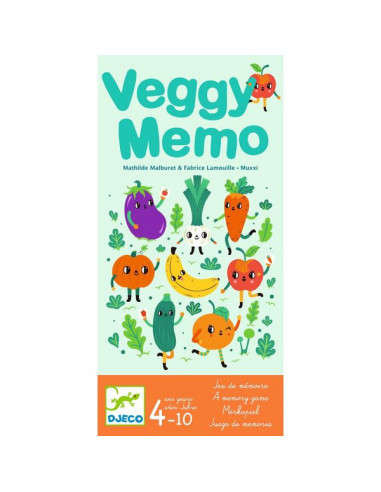 Jeu Veggy Mémo - Djeco