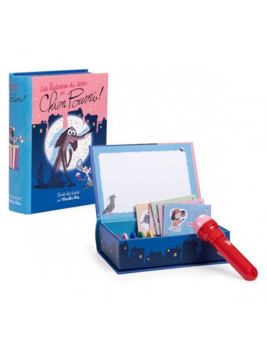 Lampe à histoires livre Chien Pourri... Lampe à histoires livre Chien Pourri...