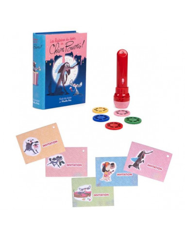 Lampe à histoires livre Chien Pourri... Lampe à histoires livre Chien Pourri...