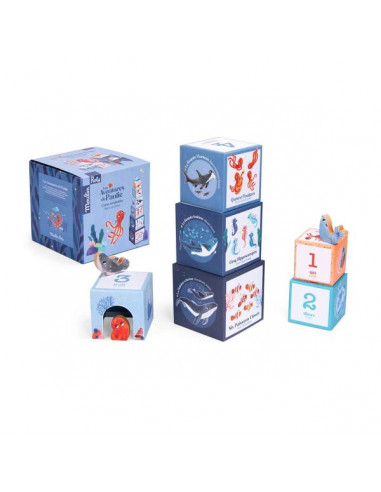 Cubes empilables Les aventures de... Cubes empilables Les aventures de...
