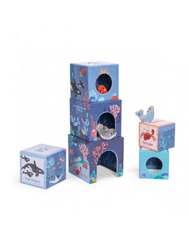 Cubes empilables Les aventures de... Cubes empilables Les aventures de...