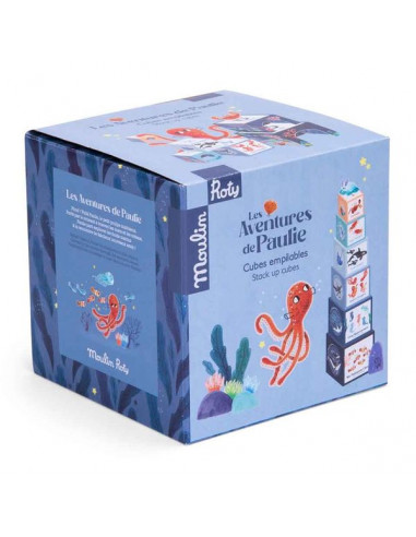 Cubes empilables Les aventures de... Cubes empilables Les aventures de...