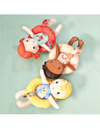 Poupée de bain Léna la licorne -... Poupée de bain Léna la licorne -...