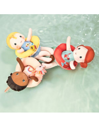 Poupée de bain Axelle le crabe -... Poupée de bain Axelle le crabe -...