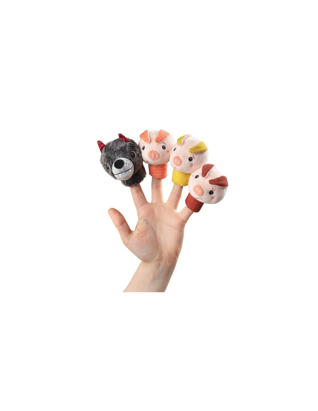marque generique - 18x Mini Marionnettes à Doigts Mains Minuscules avec  Mains Gauches et Mains Droites - Jeux éducatifs - Rue du Commerce