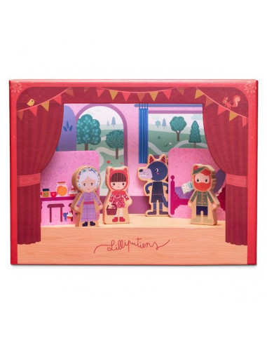 Théâtre aimanté Chaperon Rouge -...