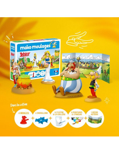 Coffret 4 moules Astérix et Obélix -... Coffret 4 moules Astérix et Obélix -...