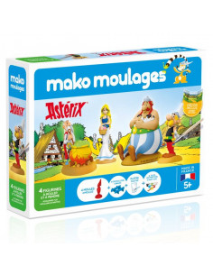 Coffret 4 moules Astérix et...