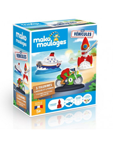 Coffret 3 moules mes véhicules - Mako... Coffret 3 moules mes véhicules - Mako...