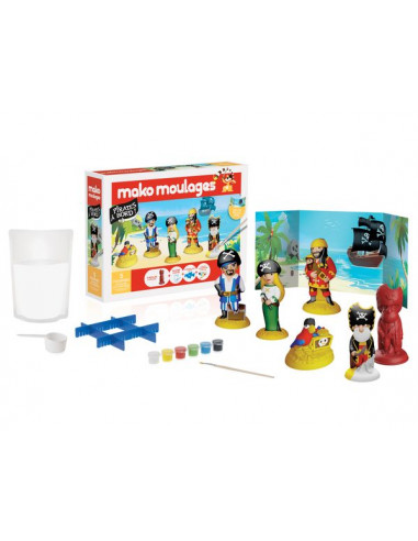 Coffret Pirates à bord - Mako moulages Coffret Pirates à bord - Mako moulages