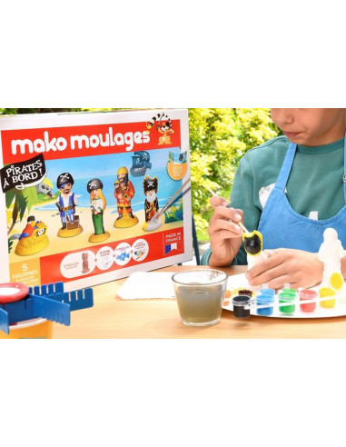 Coffret Pirates à bord - Mako moulages Coffret Pirates à bord - Mako moulages