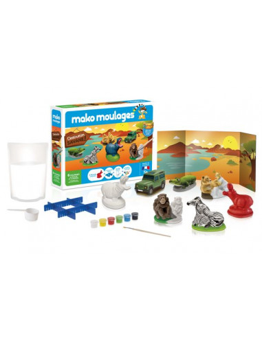 Coffret 6 moules destination savane -... Coffret 6 moules destination savane -...