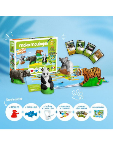 Coffret les espèces protégées - Mako... Coffret les espèces protégées - Mako...