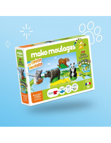 Coffret les espèces protégées - Mako... Coffret les espèces protégées - Mako...