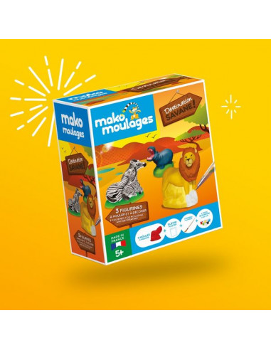 Coffret 3 moules destination savane -... Coffret 3 moules destination savane -...