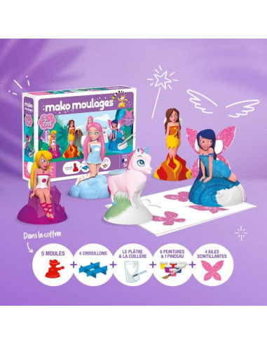 Coffret mes fées - Mako moulages Coffret mes fées - Mako moulages