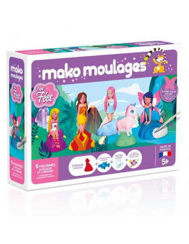 Mako moulage destination savane Coffret 6 moules - Mako créations