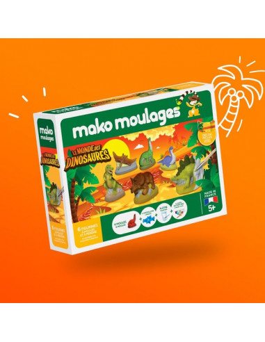 Coffret dinosaures - Mako moulages Coffret dinosaures - Mako moulages