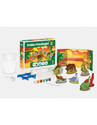 Coffret dinosaures - Mako moulages Coffret dinosaures - Mako moulages