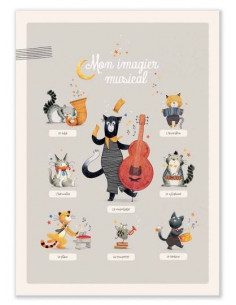 Affiche Mon imagier musical...