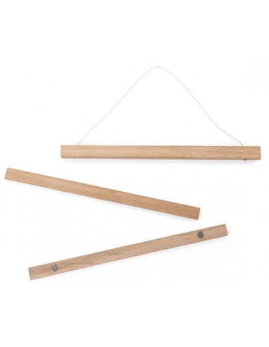 Porte-affiche magnétique en bois -... Porte-affiche magnétique en bois -...