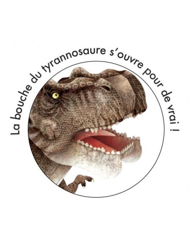 Livre et maquette 3D tyrannosaure -... Livre et maquette 3D tyrannosaure -...
