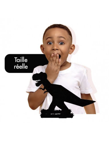 Livre et maquette 3D tyrannosaure -... Livre et maquette 3D tyrannosaure -...