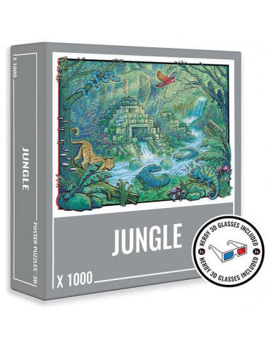 Puzzle 3D Jungle 1000 pièces -...