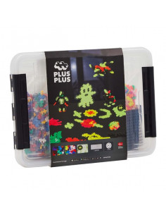 Plus Plus coffre découverte phosphorescent 2000 pièces