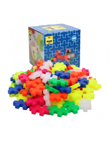 Plus Plus 100 pièces Big Néon - Jeux de construction