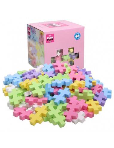 Plus Plus 100 pièces Big Pastel - Jeux de construction