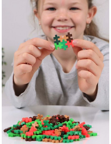 Tube mix jungle Plus Plus 240 pièces Tube mix jungle Plus Plus 240 pièces