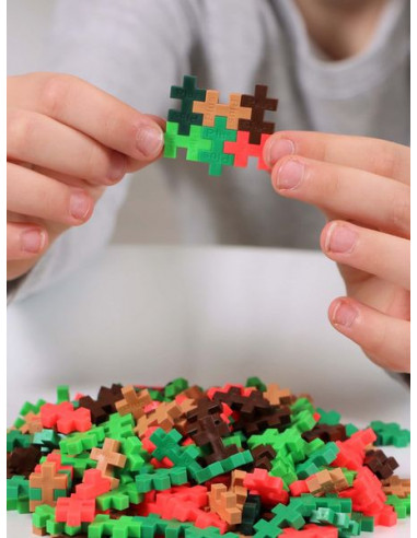 Tube mix jungle Plus Plus 240 pièces Tube mix jungle Plus Plus 240 pièces