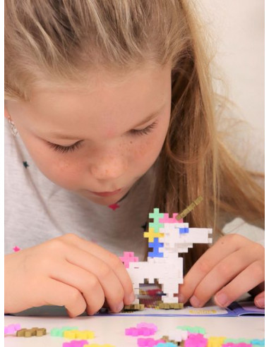 Plus Plus Kit découverte licornes 275... Plus Plus Kit découverte licornes 275...