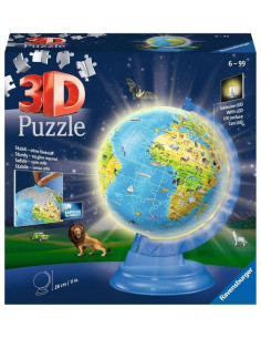 Puzzle 3D Globe illuminé...