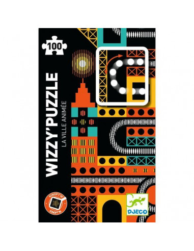 Wizzy Puzzle La ville animée 100...
