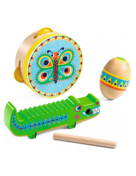 COOK-tambours à main pour enfants Tambour à main Cadre en bois Forme de  dessin animé Apparence mignonne Croustillant doux - Cdiscount Jeux - Jouets
